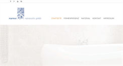 Desktop Screenshot of marmor-as.de